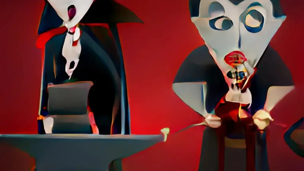 AI-Generated Smut - Benjamin the Blacksmith and Isabella the Vampire - The Haus of Shag