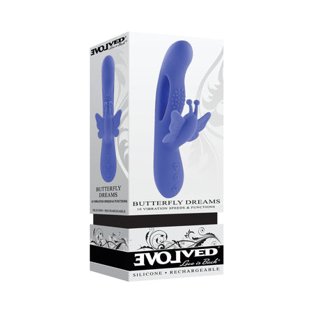 Evolved 'Butterfly Dreams' Rechargeable Rabbit Vibrator