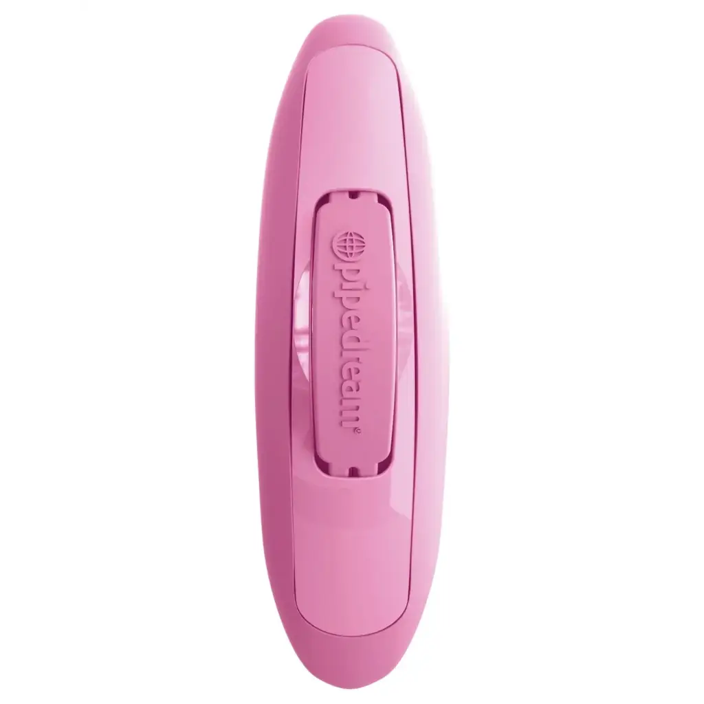 3Some Plain Vibrator Pink 3Some Rock n' Grind Rechargeable Remote-Controlled Dual Stimulation Silicone Vibrator at the Haus of Shag