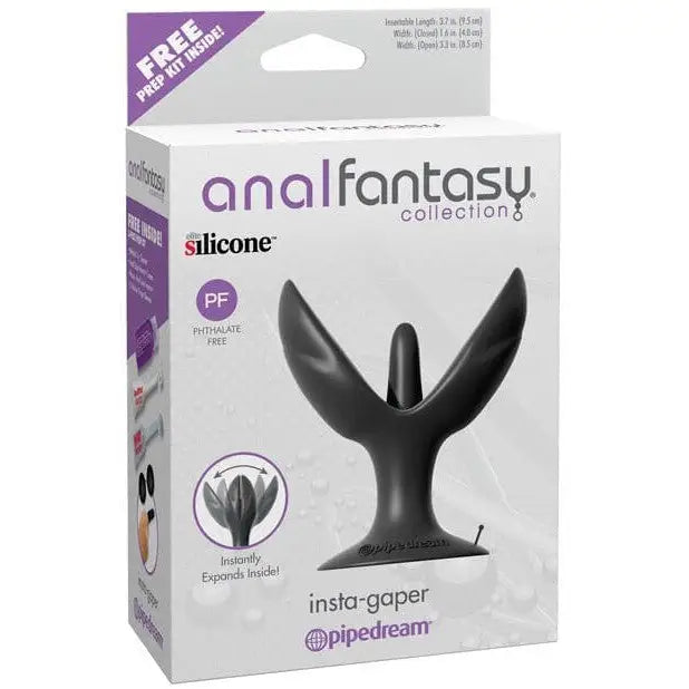 Anal Fantasy Anchor Plug Black Anal Fantasy Collection Insta Gaper at the Haus of Shag