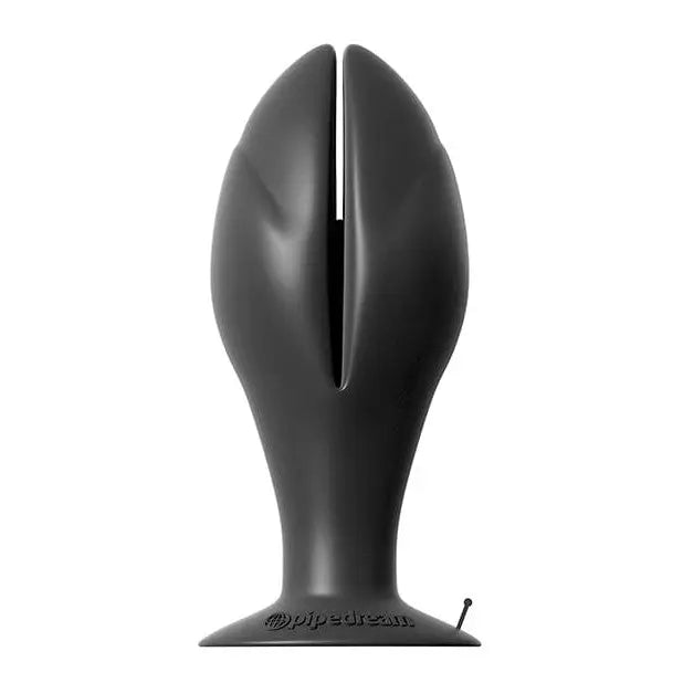 Sleek black silicone Anal Fantasy Collection Mega Insta Gaper with vertical slit design