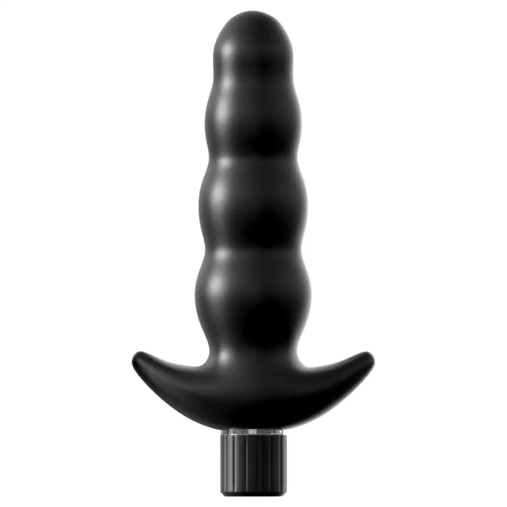 A black dil dil from the Anal Fantasy Deluxe Fantasy Kit on a clean white background