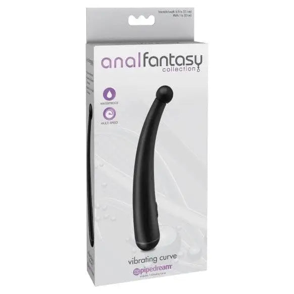 Anal Fantasy Plain Vibrator Anal Fantasy Vibrating Curve at the Haus of Shag