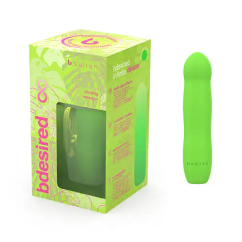 B Swish Bdesired Infinite Deluxe Limited Edition - Green - Plain Vibrator