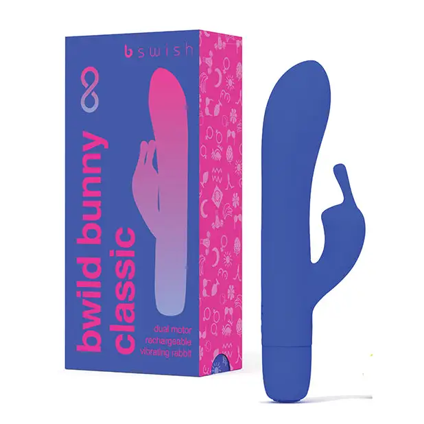B Swish Bwild Bunny Infinite Classic Vibrator Sunset - Pacific Blue - Rabbit