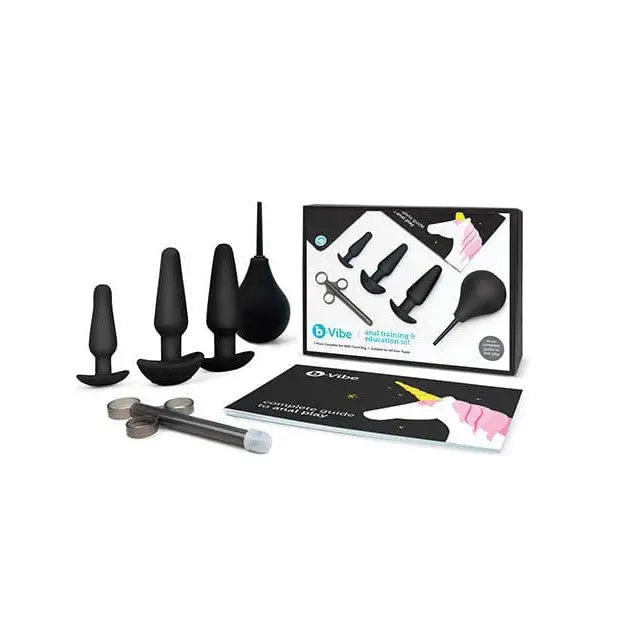 b-Vibe 7-Piece Anal Training Kit and Education Set - ultimate prostate kit with large toys