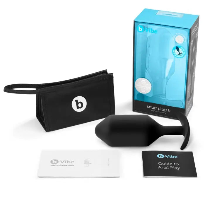 b-Vibe Weighted Snug Plug 6 - 515 Grams helps keep your eyes safe with the vie eyeglass