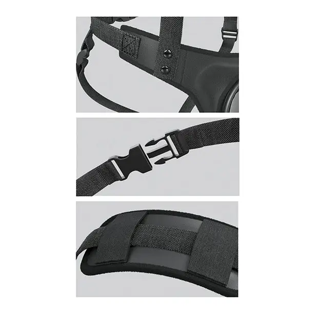 Body Dock Strap-On Suspenders Harness - Black - Strap On Harness