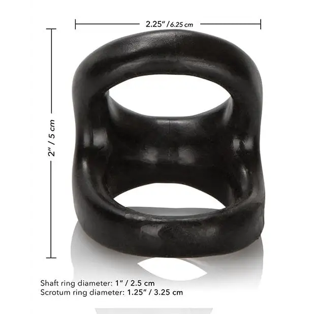 CalExotics Cock Ring Colt Snug Tugger - Black at the Haus of Shag