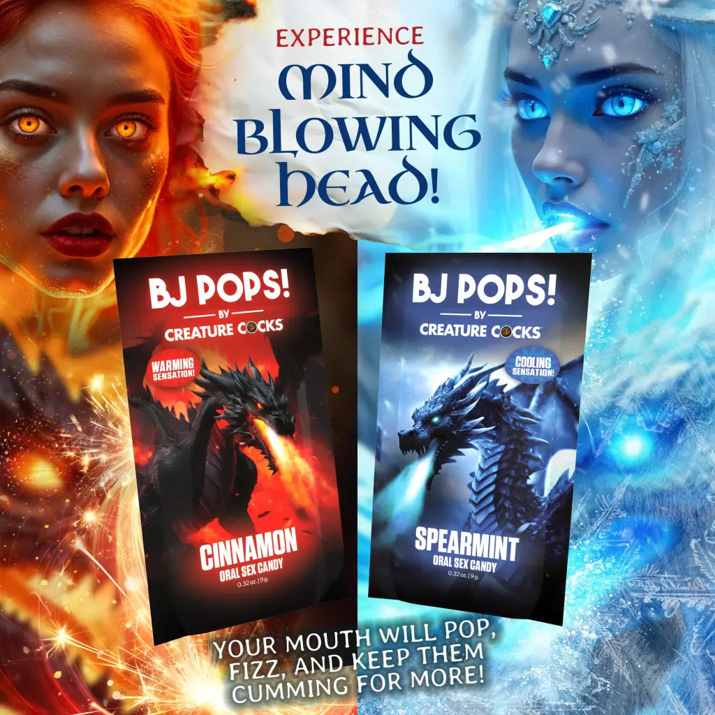 Creature Cocks Bj Pops 4 Count Sampler Pack - Creature