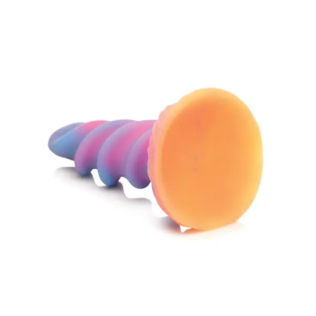 Creature Cocks Moon Rider Unicorn Dildo - Glow in the Dark - Fantasy Dildo