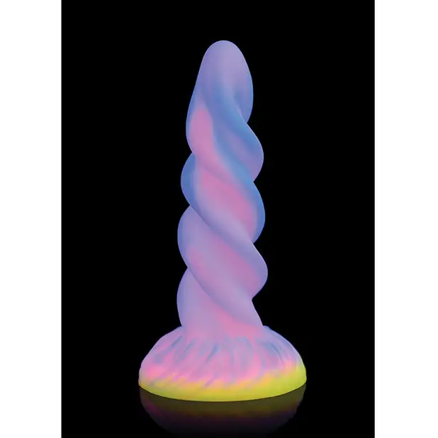 Creature Cocks Moon Rider Unicorn Dildo - Glow in the Dark - Fantasy Dildo