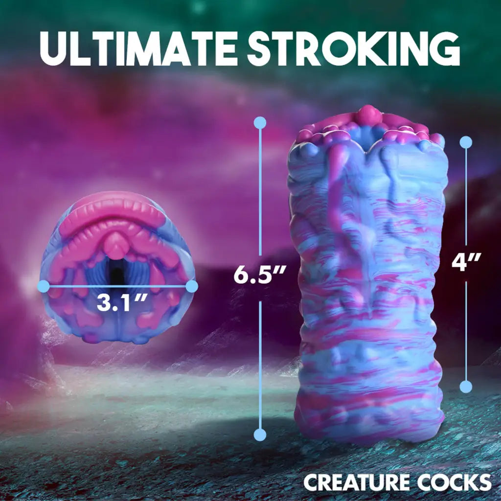 Creature Cocks Cyclone Stroker: Phthalate-Free, Premium Silicone Toy for Water-Based Lubricants