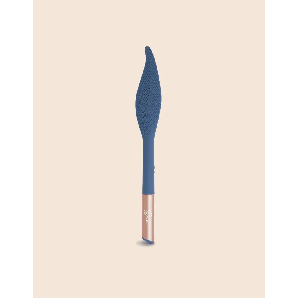 Deia ’The Feather’ Vibrating Tickler - Blue - Stimulators