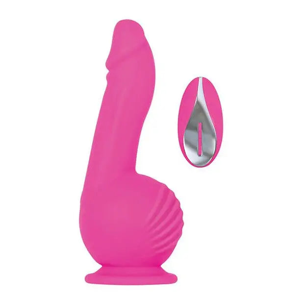 Pink Evolved ’Ballistic’ Vibrator with Suction Cup Base and Wireless Remote