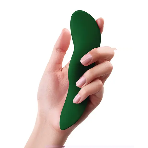 ’femme Fun Unda Thin Panty Vibe - Dark Green - Stimulators