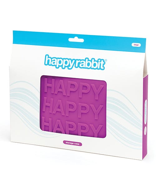 Happy Rabbit Happy Storage Zip Bag Large - Purple - The Haus of Shag
