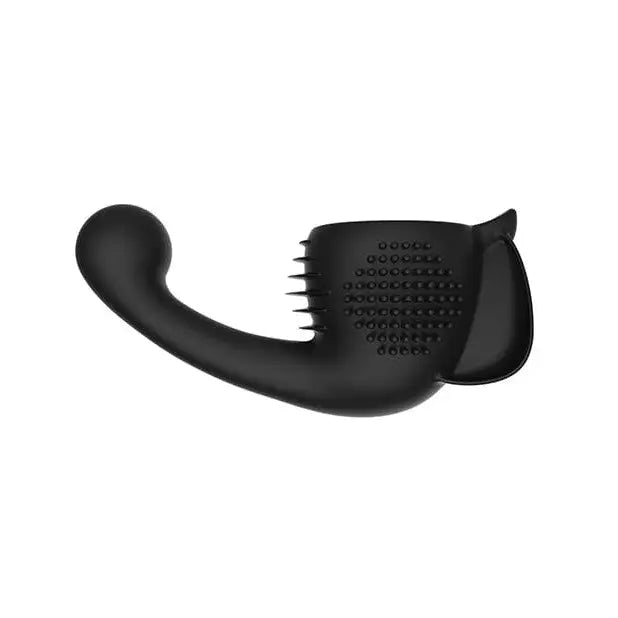 Black silicon Lovense Domi/Domi 2 female attachment vibrating device