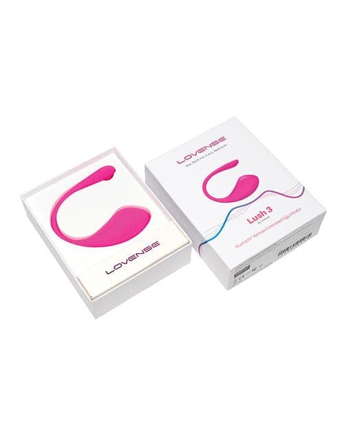 Lovense Egg Vibrator Lovense Lush 3.0 Rechargeable Vibrator with App Control at the Haus of Shag