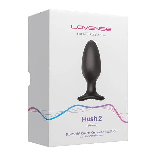 Lovense Hush 2 Teledildonic Butt Plug next to Lovee Flesh 2 Vibrating Dil for ultimate pleasure