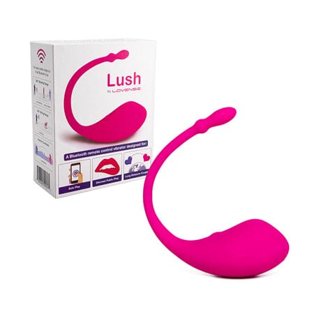 Lovense Vibrator Pink Lovense Lush First Generation Vibrator with App Control at the Haus of Shag