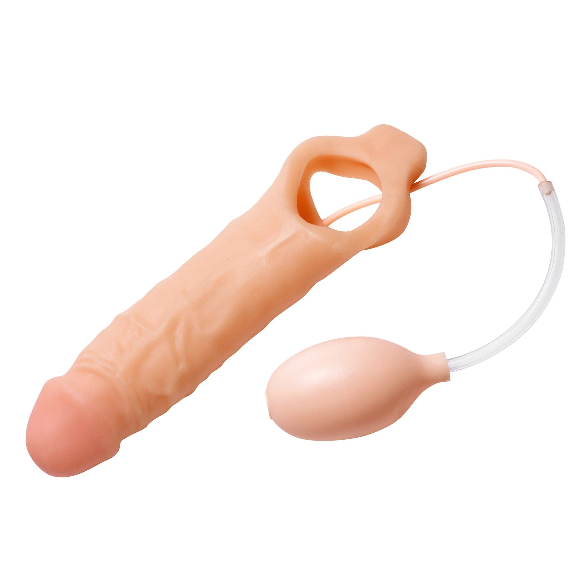 Master Series Penis Extenders Realistic Ejaculating Cock Sheath at the Haus of Shag