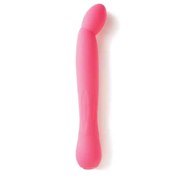 Nu Sensuelle Aimii pink silicone vibrating device for G-spot stimulation with 15 functions