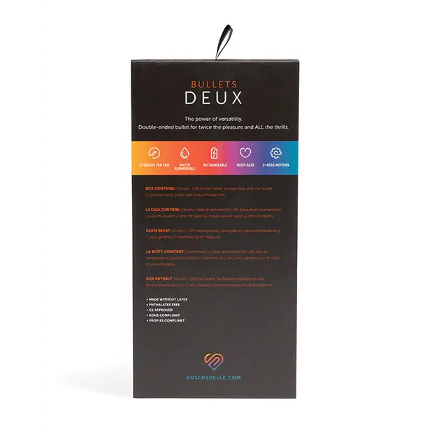 Nu Sensuelle Bullets Deux - Bullet Vibrator