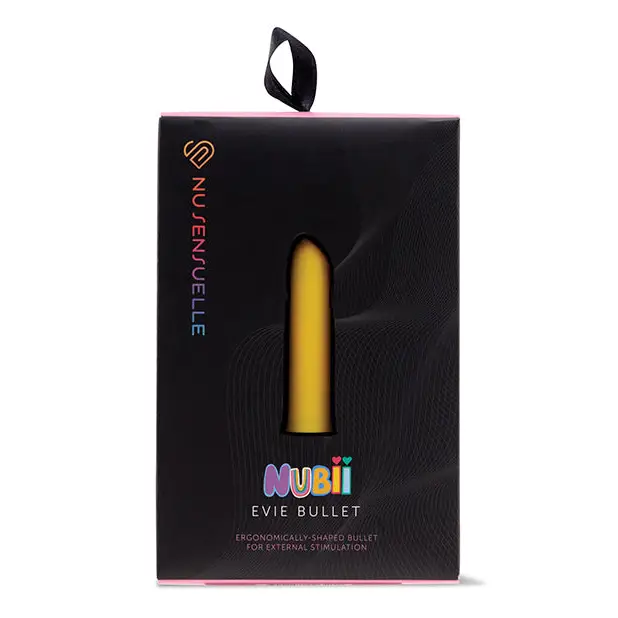 Nu Sensuelle Nubii Evie Bullet - Yellow - Bullet Vibrator