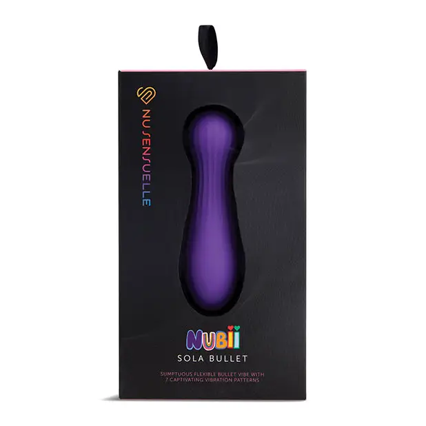 Nu Sensuelle Nubii Sola Bullet - Purple - Bullet Vibrator