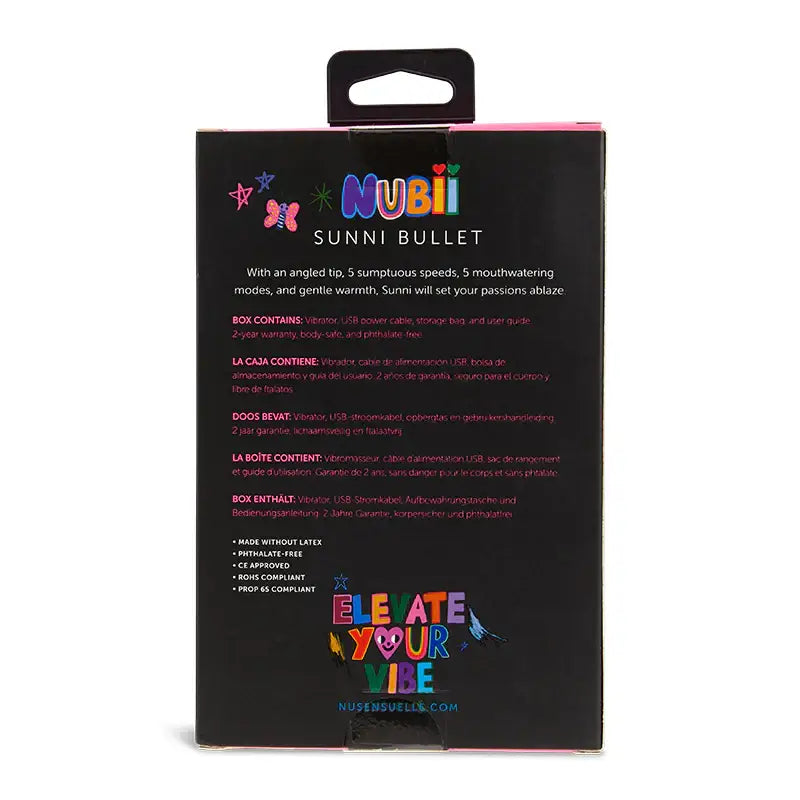 Nu Sensuelle Nubii Sunni Bullet - Bullet Vibrator
