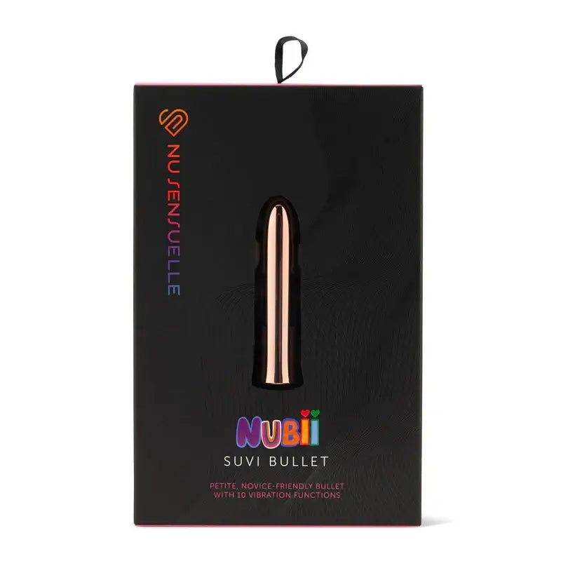 Nu Sensuelle Nubii Suvi Bullet - Rose Gold - Bullet Vibrator
