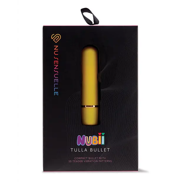 Nu Sensuelle Nubii Tulla Bullet - Yellow - Bullet Vibrator