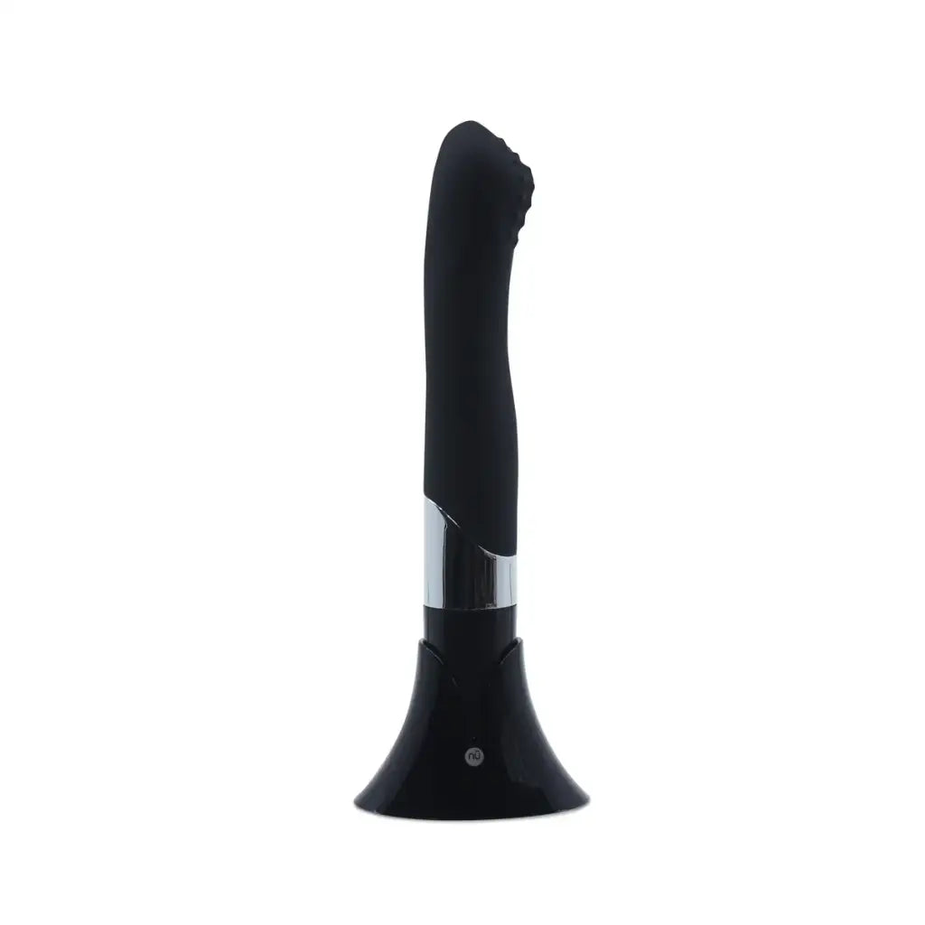 Nu Sensuelle Pearl Rechargeable 10 Function Vibrator - Black - Plain Vibrator