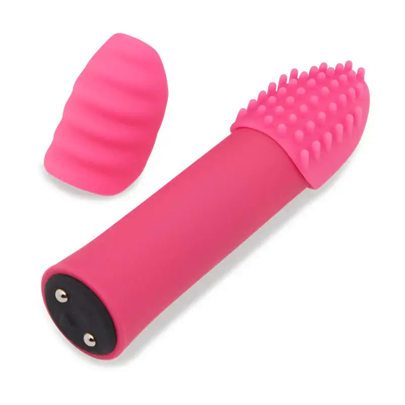 Nu Sensuelle Point Plus Bullet with Textured Sleeves Rechargeable Bullet - Stimulators