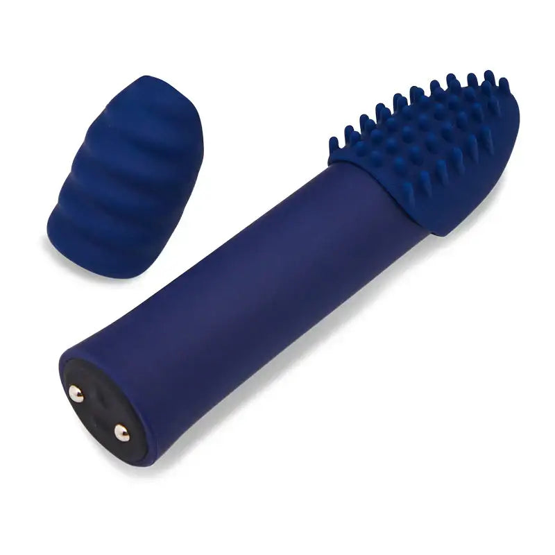 Nu Sensuelle Point Plus Bullet with Textured Sleeves Rechargeable Bullet - Stimulators