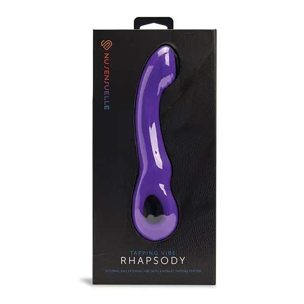 Nu Sensuelle Tapping Vibe Rhapsody - Purple - Plain Vibrator