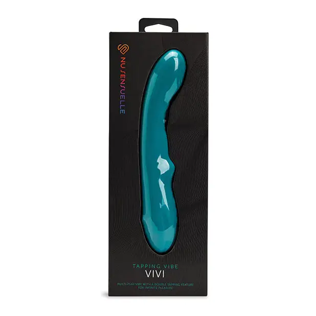 Nu Sensuelle Tapping Vibe Vivi - Green - Plain Vibrator