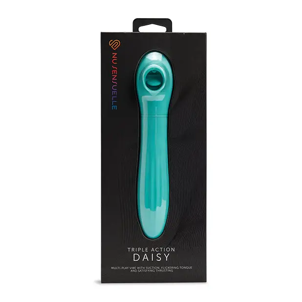 Nu Sensuelle Triple Action Daisy - Blue - Plain Vibrator