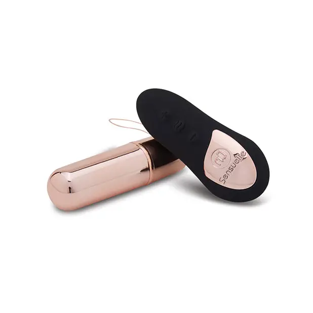 Nu Sensuelle Wireless Bullet Plus with Remote Control - Rose Gold - Bullet Vibrator