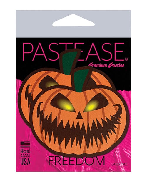 Pastease Pasties Pastease Premium Halloween Scary Pumpkin - Orange O/s at the Haus of Shag