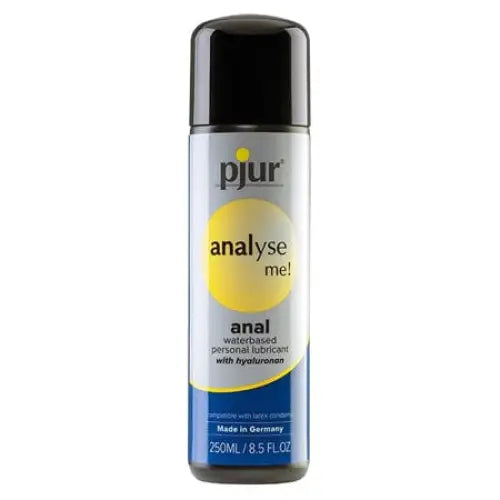 pjur analyse me! Water Based Personal Lubricant featuring pjur analysee anal spray display