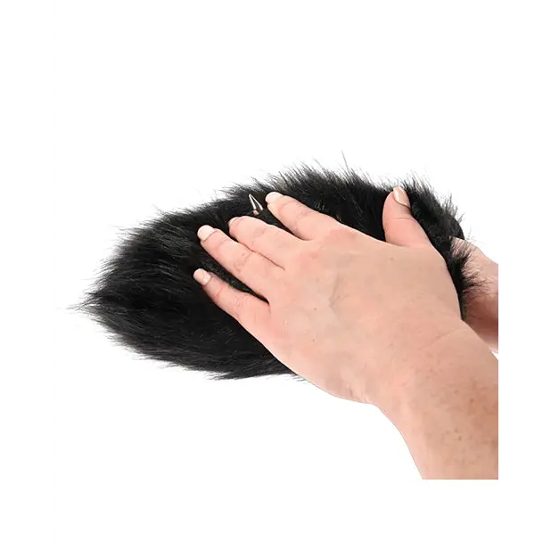 Saffron Spiked Sensory Mitts - Black - Bondage Blindfolds & Restraints