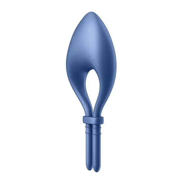 Satisfyer Penis Enhancement Satisfyer Bullseye Ring Vibrator - Blue at the Haus of Shag