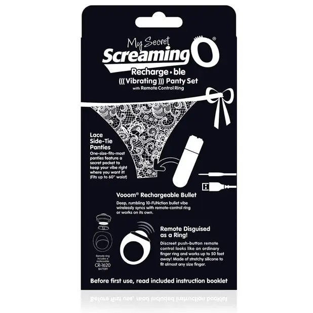 Screaming O My Secret Charged Remote Control Panty Vibe - Wearable Vibrator