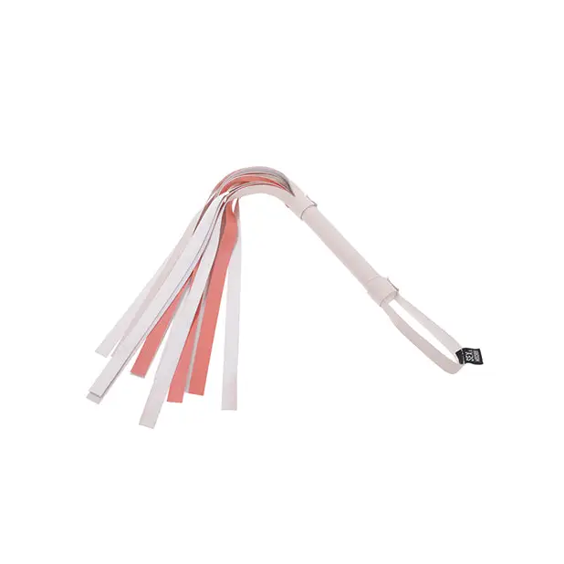 Sex & Mischief Peaches ’n CreaMe Stripe Flogger - Bondage Blindfolds & Restraints
