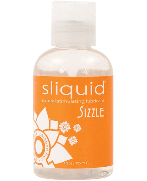 Sliquid Water Based Lubricant 4.2 oz. Sliquid Sizzle Warming Water-Based Lubricant at the Haus of Shag