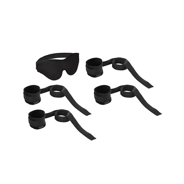Sportsheets Beginner’s Bondage Fantasy Kit Black - Bondage Kit