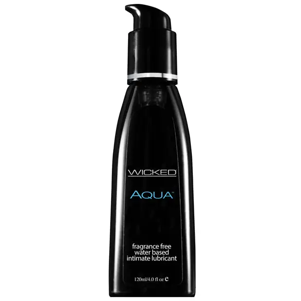 Wicked Aqua Lubricant 2oz. - Fragrance Free / 4 Oz - Lubricants and Toy Cleaners