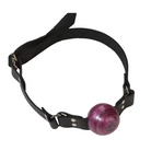 1 1/2 In Purple Ball Gag W/ Buckle - Ball Gag